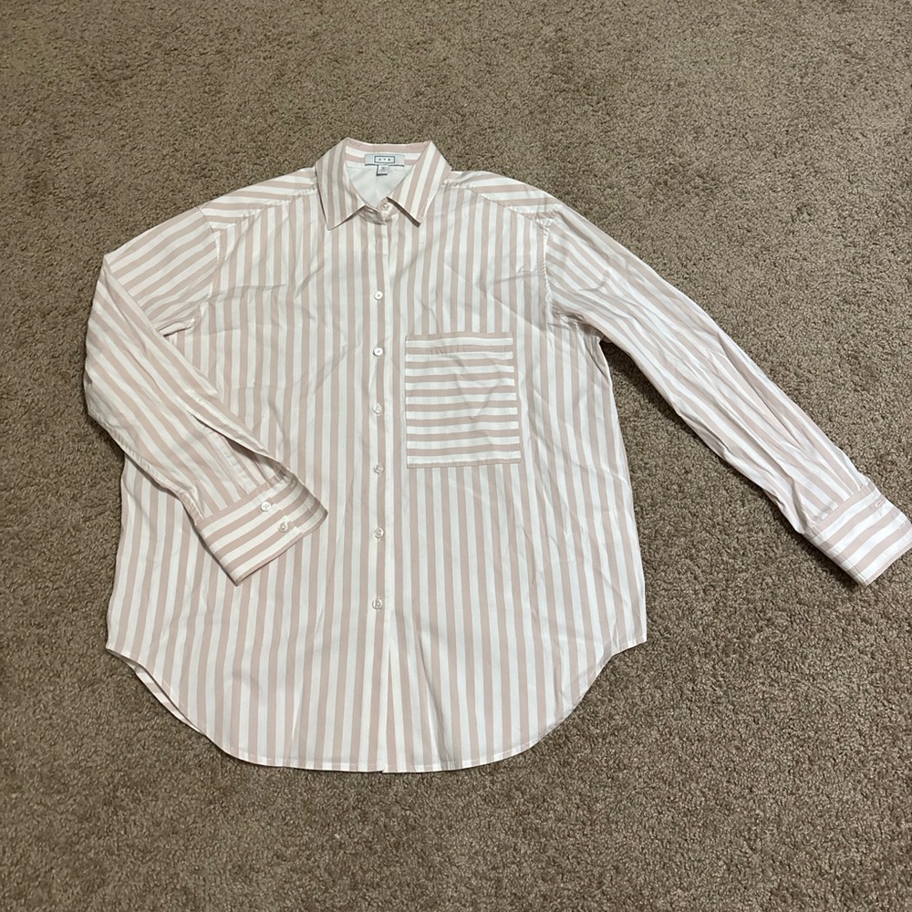 AYR The Deep End Button Down Shirt Size XS - Picture 2 of 8